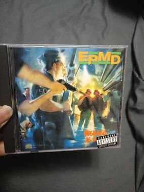 PMD / EPMD Blue and Yellow Hip-Hop CD Cover